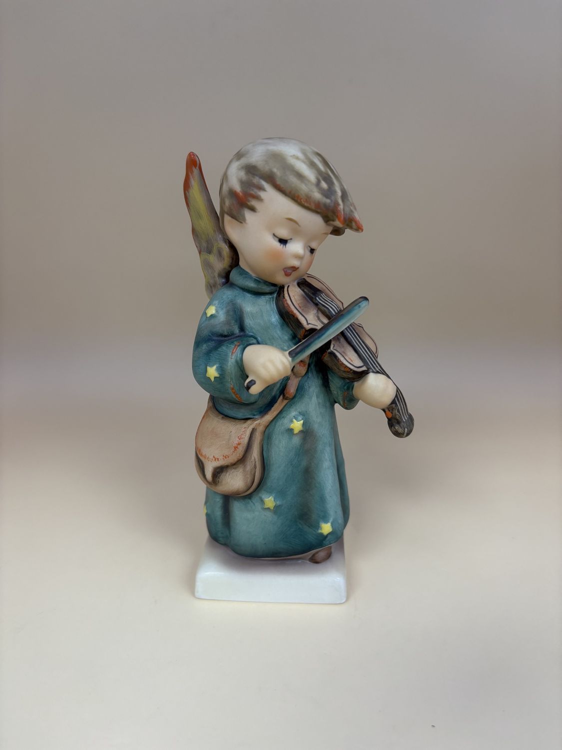 Figurine. German. Hummel. #188/0 &quot;Celestial Musician&quot;. TMK 6 (1979-1991) 5.5&quot;H