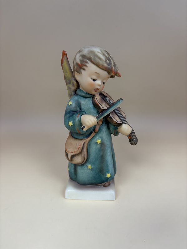 Figurine. German. Hummel. #188/0 &quot;Celestial Musician&quot;. TMK 6 (1979-1991) 5.5&quot;H