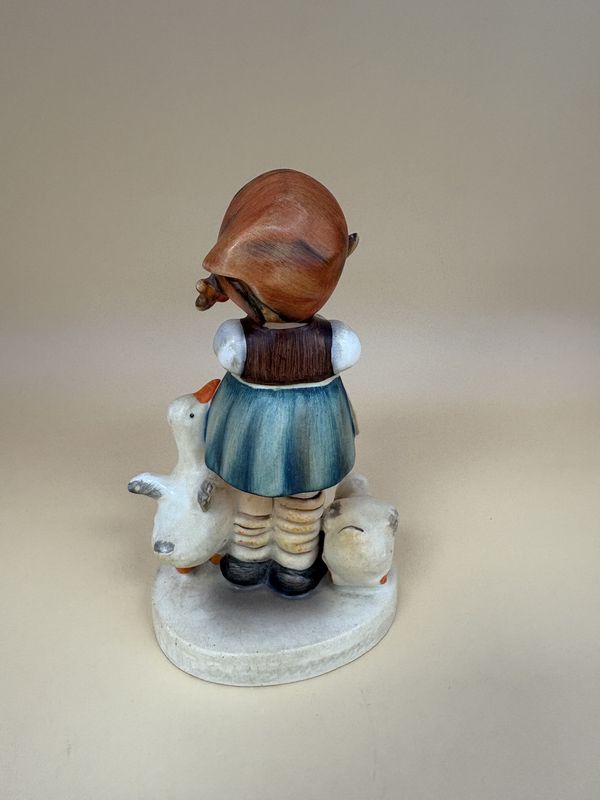 Figurine. German. Hummel. #197 2/0 "Be Patient". TMK 2 (1950-1959). 4.25"H