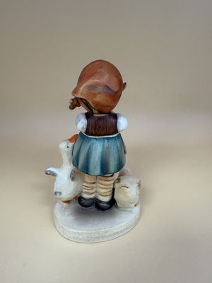 Figurine. German. Hummel. #197 2/0 "Be Patient". TMK 2 (1950-1959). 4.25"H