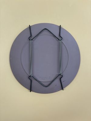 Jasperware. England. Wedgwood. Mother Plate. 1981. Lilac and White. 6.5"W