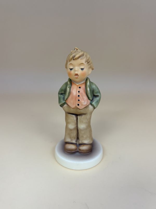 Figurine. German. Hummel. #848 &quot;Steadfast Soprano&quot; TMK 8 (2000-present). 3.75&quot;H