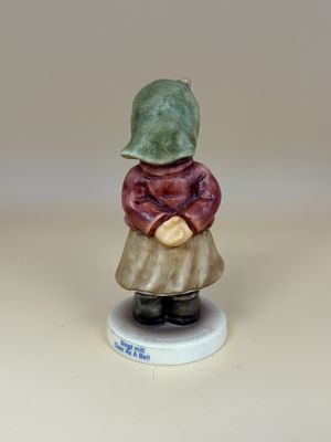 Figurine. German. Hummel. #2181 "Clear as a Bell" TMK 8 (2002-present). 3.75"H