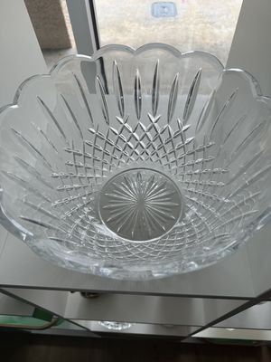 Crystal. Ireland. Shannon Crystal. Punch Bowl. 11.5"W x 6.75"H