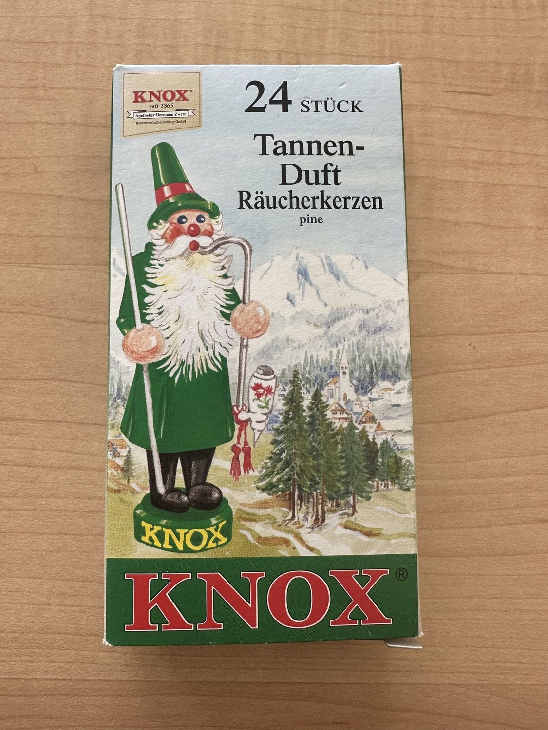 Home &amp; Bath. Germany. Incense Cones. New, Box of 24 (Choice of scent), Scent: Pine