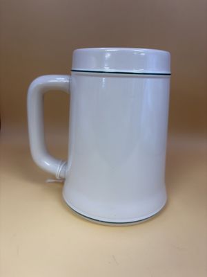 Stein. Brazil. Light Beige w/Mallards. 5.5"H