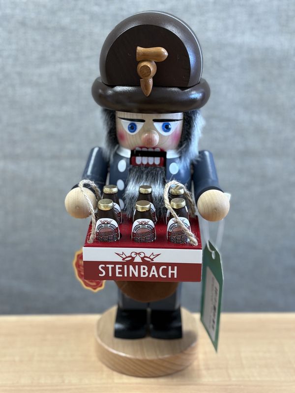 Nutcracker. Germany. Steinbach. Beer Brewer [NEW]. 12&quot;H