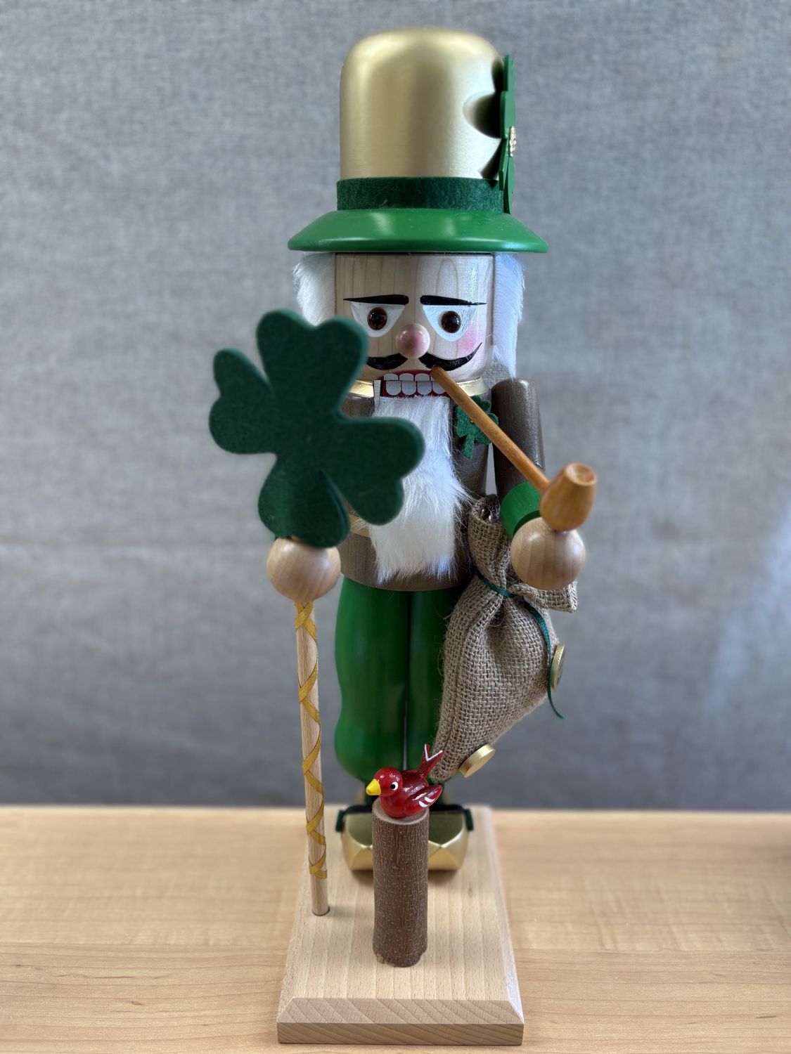 Nutcracker. Germany. Steinbach. Big NC Irish Patrick [NEW]. 17&quot;H