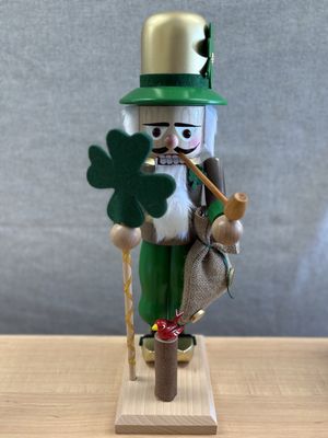 Nutcracker. Germany. Steinbach. Big NC Irish Patrick. NEW with Original Box. 17"H