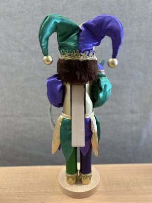 Nutcracker. Germany. Steinbach. Mardi Gras Jester. NEW with Original Box. 17"H