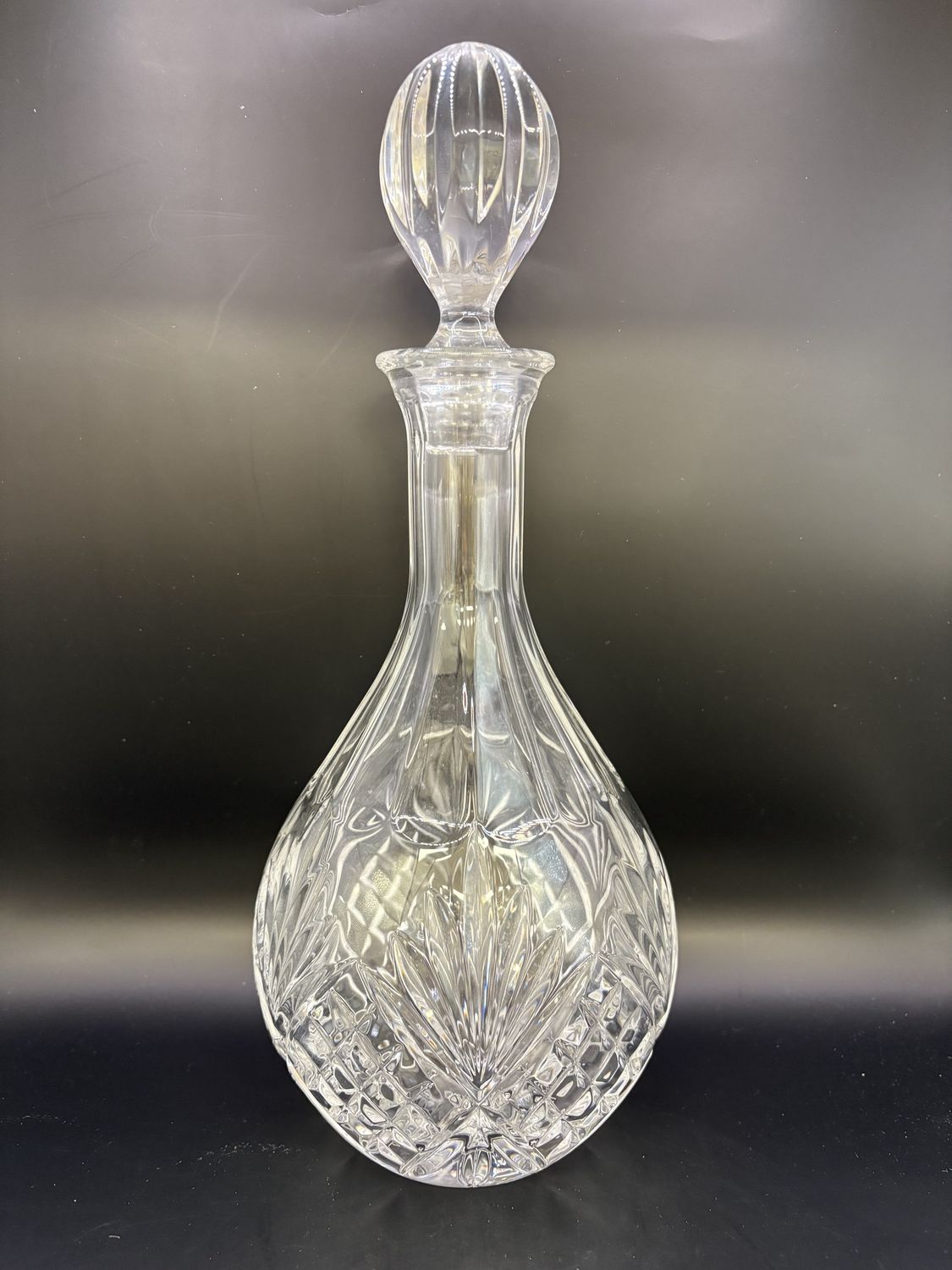 Crystal. Czech Republic. Godinger. Dublin Wine Decanter