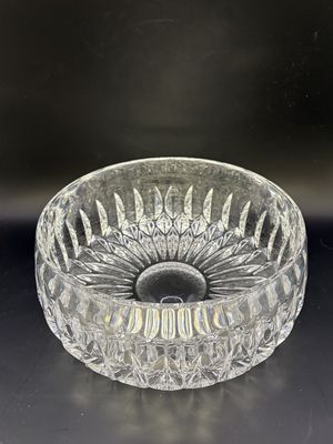 Crystal. England. Gorham . Vertical Cut  Bowl. 7 1/2" W x 3 1/4" H