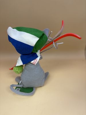 Doll. USA. Annalee. Skier. 1970. 6.5"H