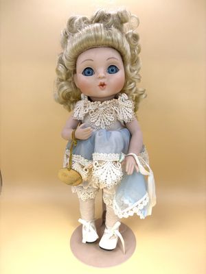 Doll. Germany. Goebel. Betty Jane Carter. 1996. Blonde Hair, Blue Eyes, and Blue Dress.