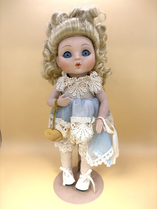 Doll. Germany. Goebel. Betty Jane Carter. 1996. Blonde Hair, Blue Eyes, and Blue Dress.