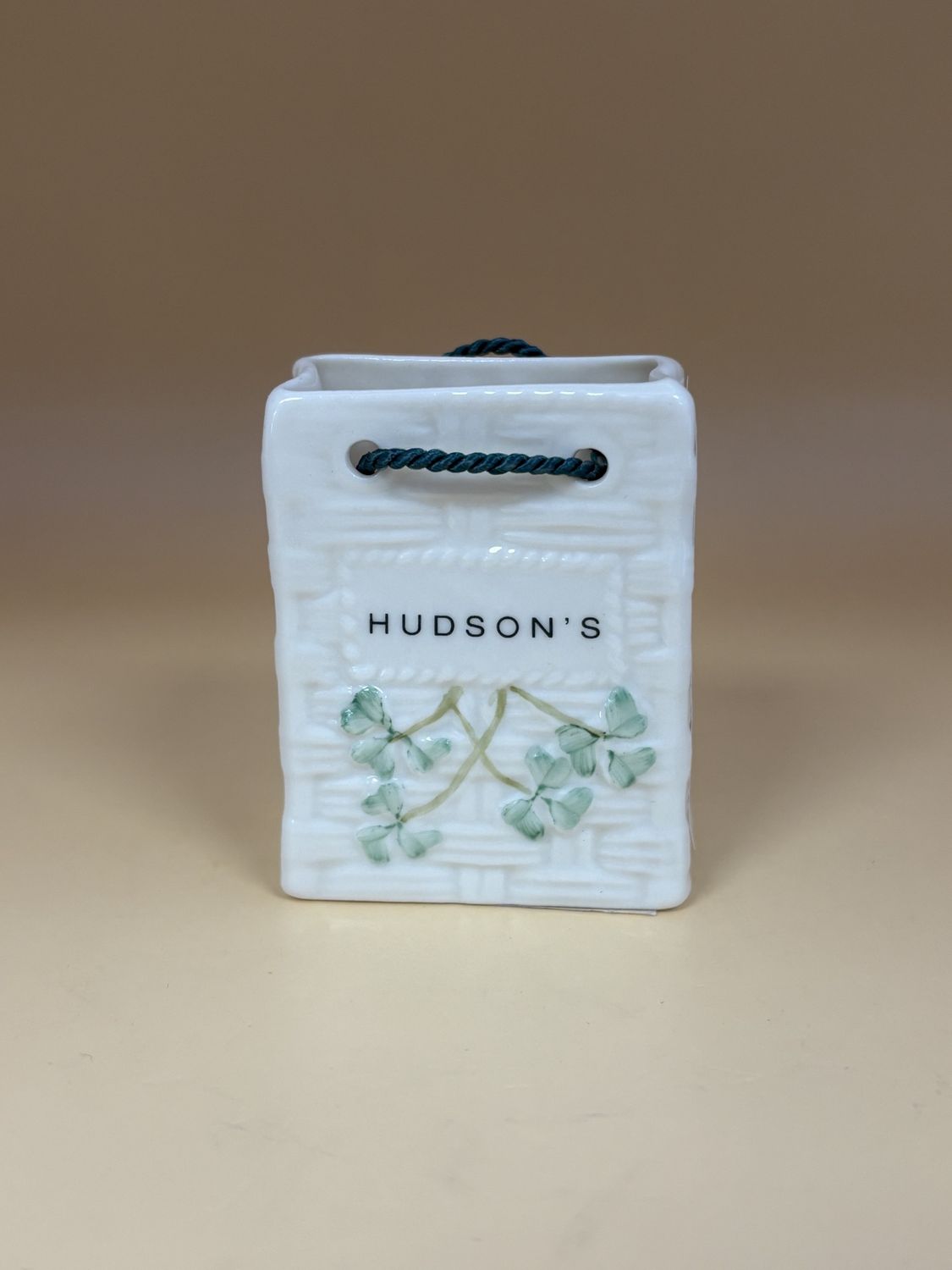 Ornament. Ireland. Belleek. Porcelain Hudson Shopping Bag