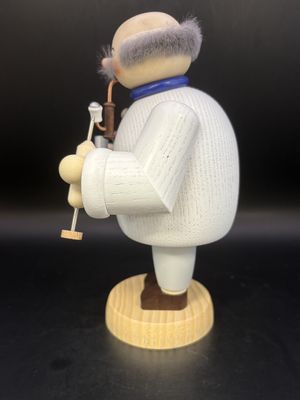 Smoker. Germany. Seiffener Volkskunst. Dentist [NEW]. 7"H