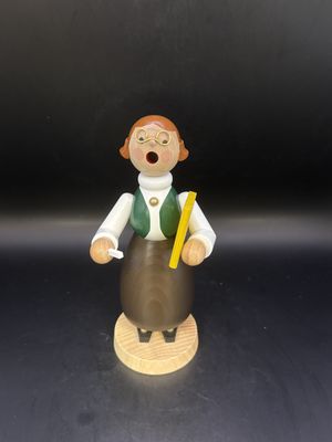 Smoker. Germany. Richard Glaesser. Teacher [NEW]. 6.5"H
