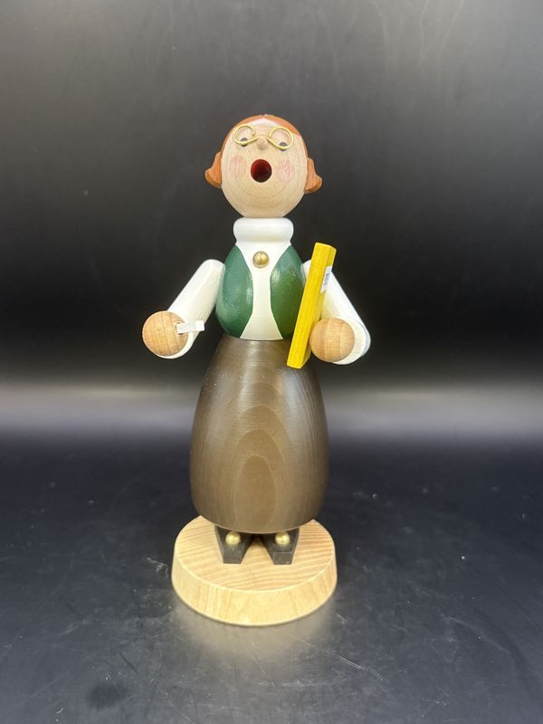 Smoker. Germany. Richard Glaesser. Teacher [NEW]. 6.5&quot;H