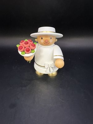 Smoker. Germany. Kwo. Bride and Groom (Set of 2) [NEW]. 4-4.25"H