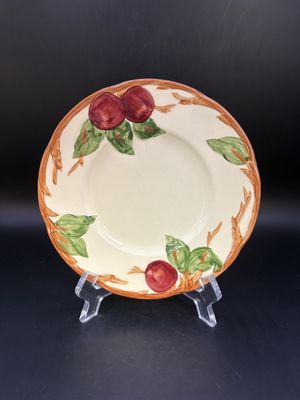 Ceramic. USA. Franciscan. Apple Pattern. Plate (Bread/Dessert). Late 1960. Set of 2. 6.38" W