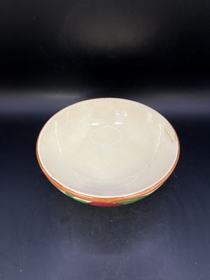 Ceramic. USA. Franciscan. Apple Pattern. Bowl (Cereal). 1972-1974. 5.75" W