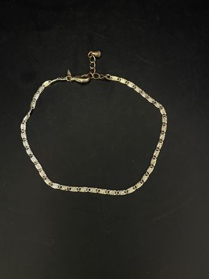 Jewelry. Bracelet. Silver Tone Linked Chain. 5"L