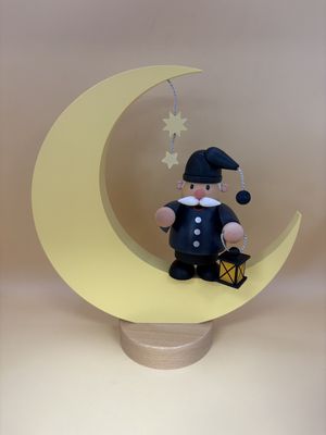 Smoker. Germany. Kwo. Man in the Moon [NEW]. 9"H