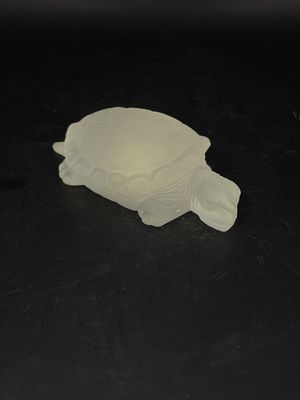 Crystal. Mexico. Kristaluxus. Frosted Turtle. 3.5"L