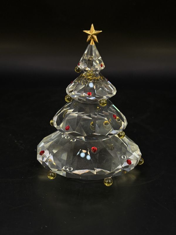 Figurine. Austria. Swarovski. Crystal #266945. Christmas Tree Figurine.