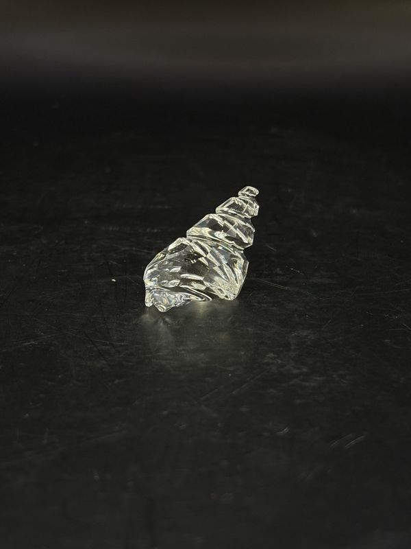 Figurine. Austria. Swarovski. Crystal #265481. Conch Shell. 1.25&quot;W