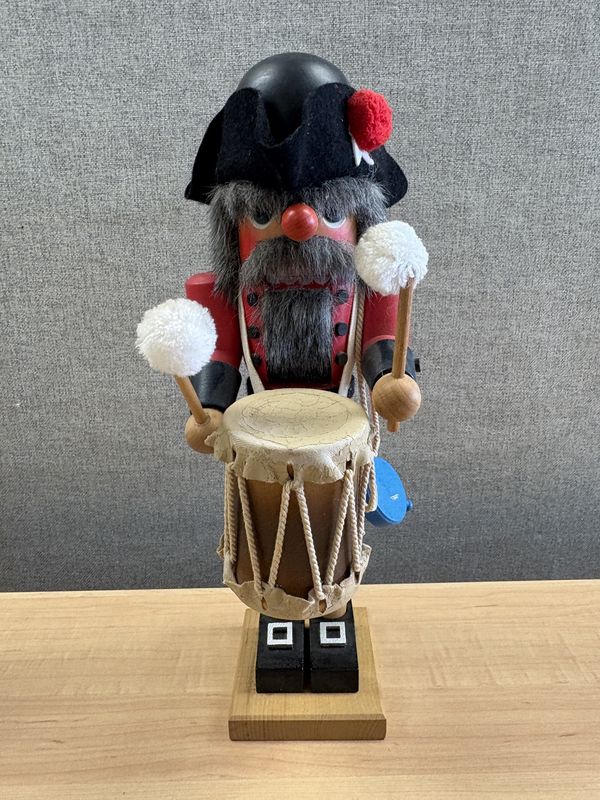 Nutcracker. Germany. Christian Ulbricht. Drummer. 14.5&quot;H