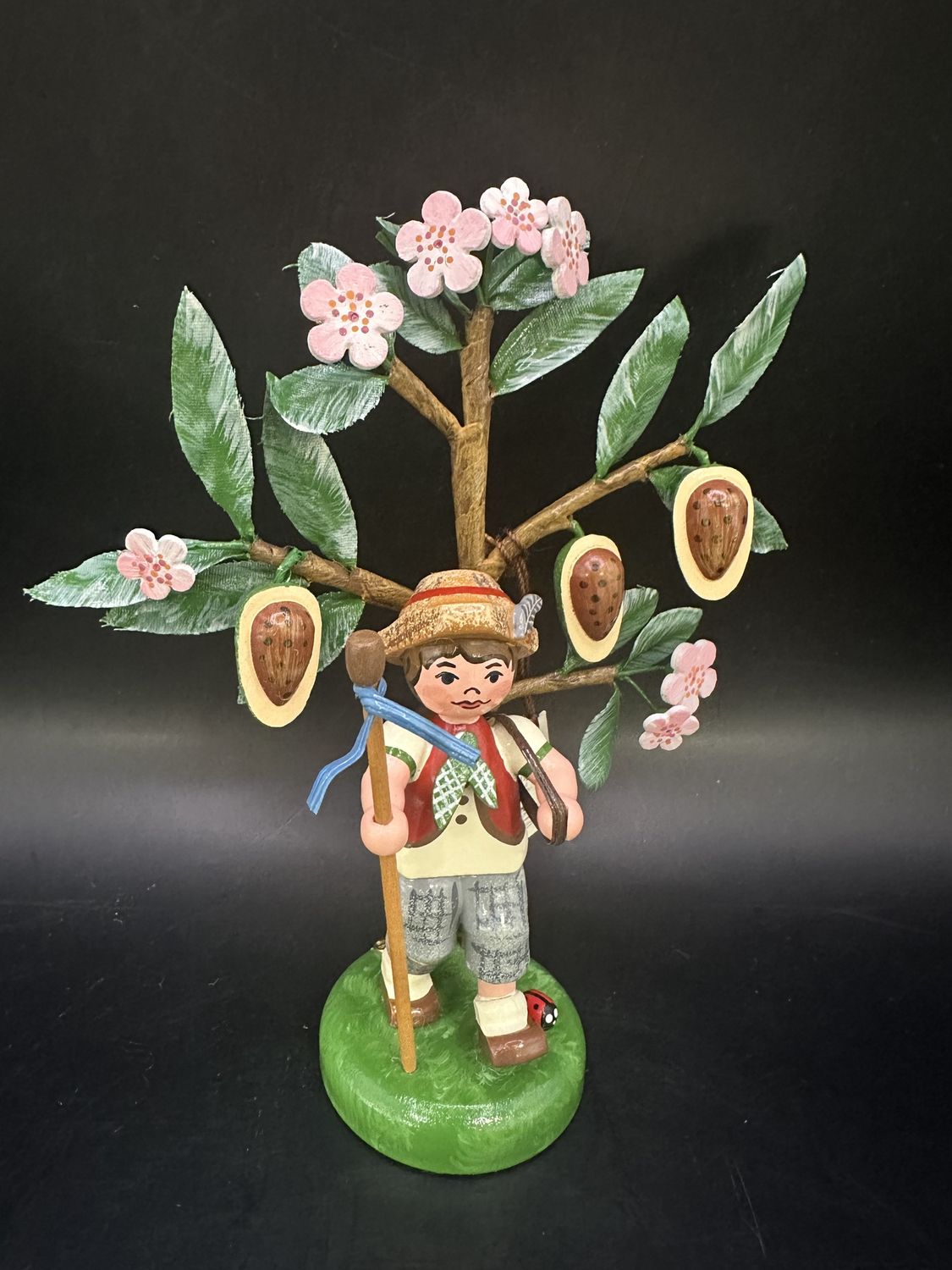 Figurine. Germany. Hubrig. Annual Figure 2023 (Almond). 5.9&quot;H