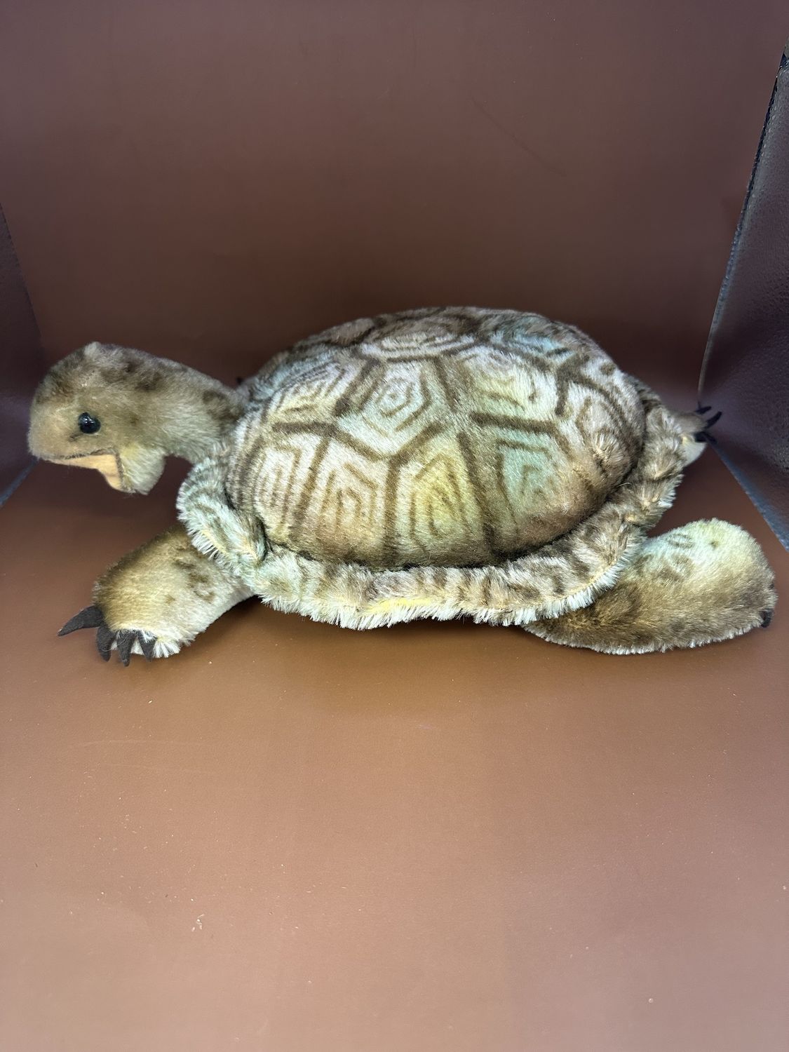 Toys. Germany. Steiff. Turtle. &quot;Slo&quot;. Vintage. 12&quot;L