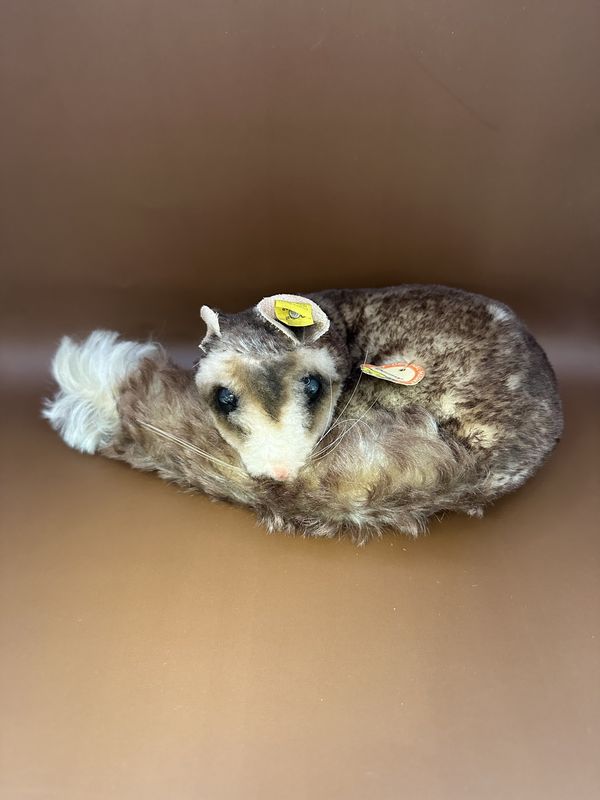 Plush. Germany. Steiff. Dormouse. &quot;Dormy&quot;. Vintage (1966-1969). 10&quot;W