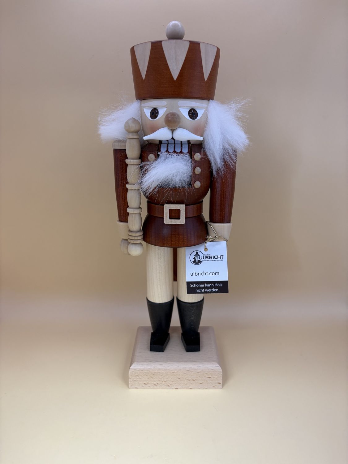 Nutcracker. Germany. Christian Ulbricht. King Nutcracker. 10.5&quot;H