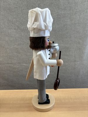 Nutcracker. Germany. Steinbach. Chef with the Pot. With Original Box. 17.5"H