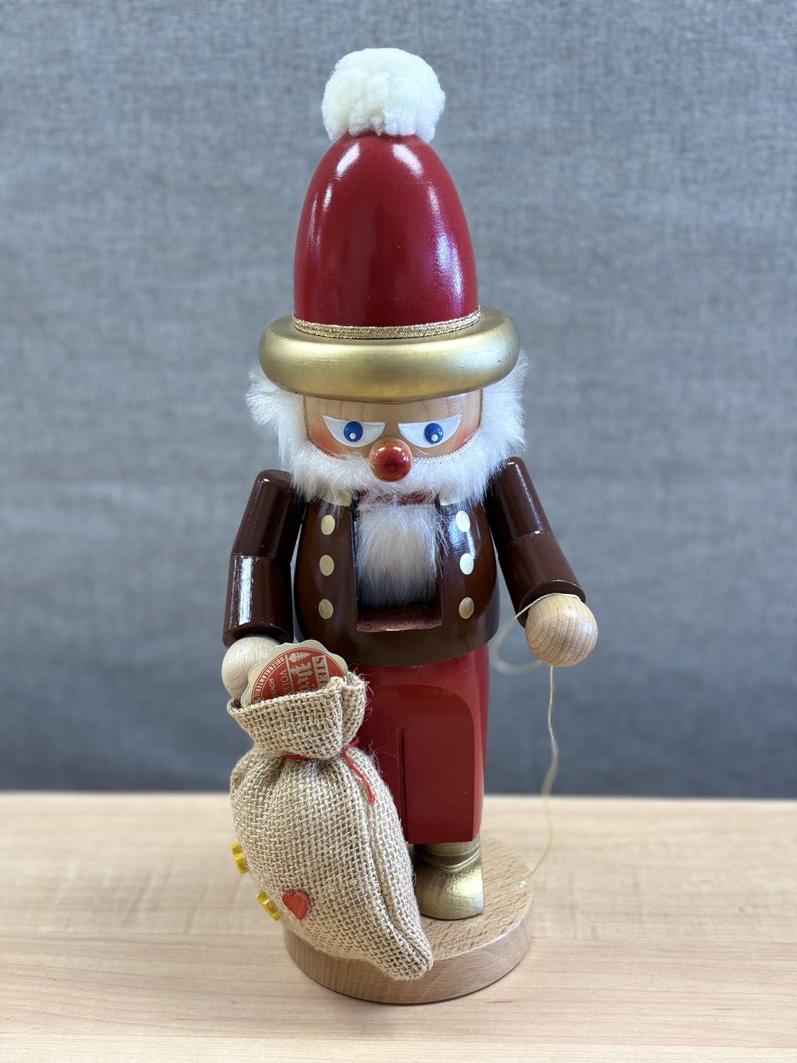 Nutcracker. Germany. Steinbach. Chubby Gold Nico. 13&quot;H