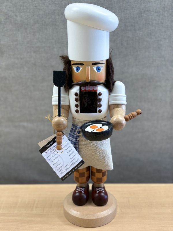 Nutcracker. Germany. Christian Ulbricht. &quot;Kuchenchef&quot; (Chef). 16&quot;H