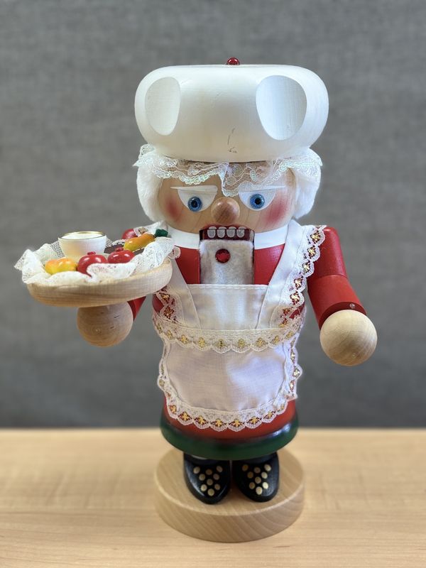 Nutcracker. Germany. Steinbach. Troll Mrs. Clause. 10.75&quot;H