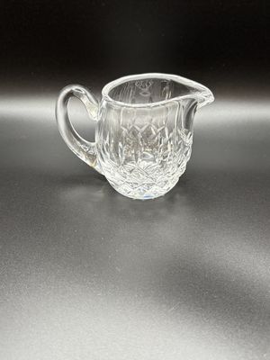 Crystal. Ireland. Waterford. Small Sugar (3.25"W) and Creamer (2.75"H) Set