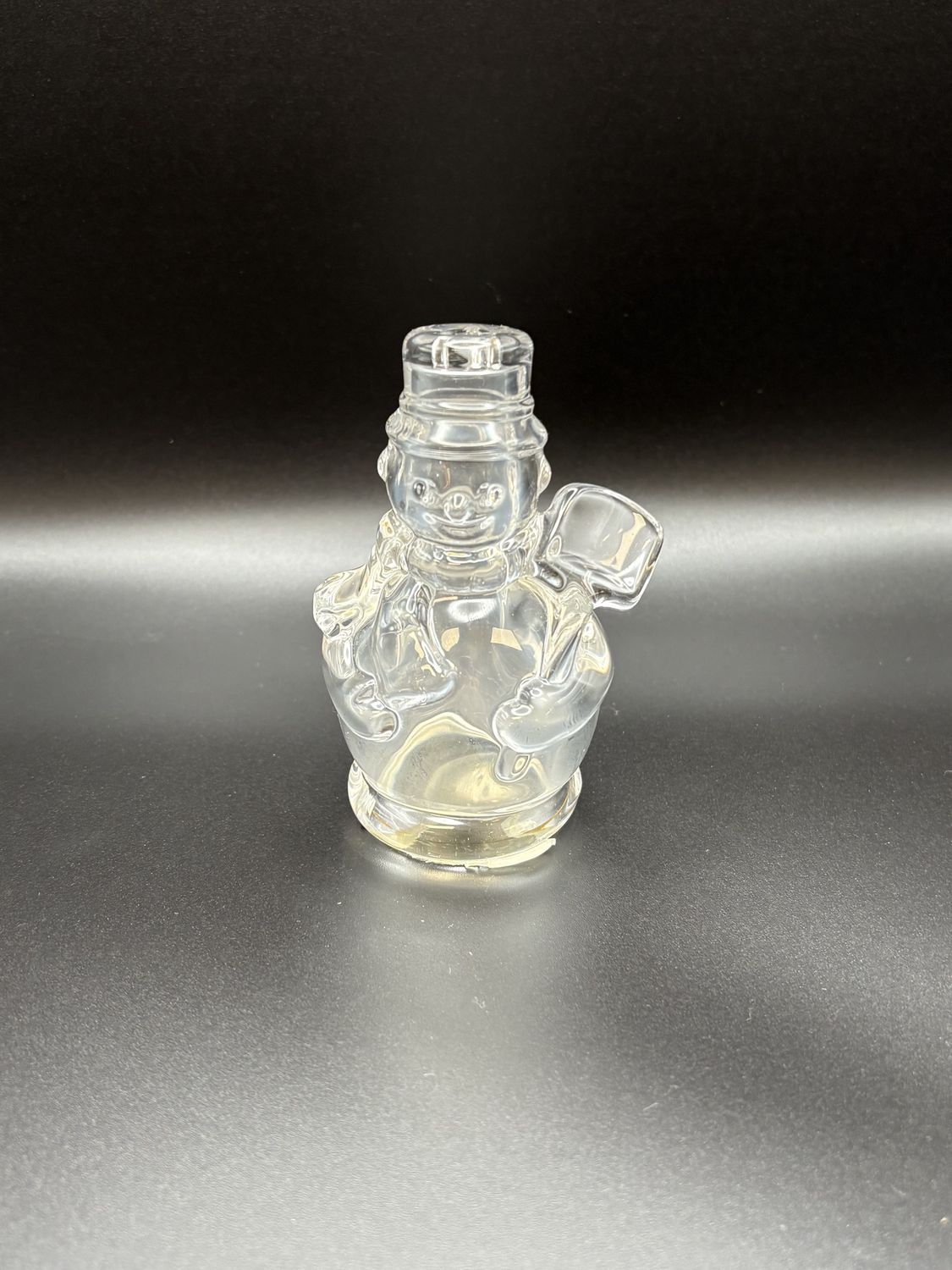 Crystal. Ireland. Shannon Crystal. Snowman Salt/Pepper Shaker (1). 4&quot;H