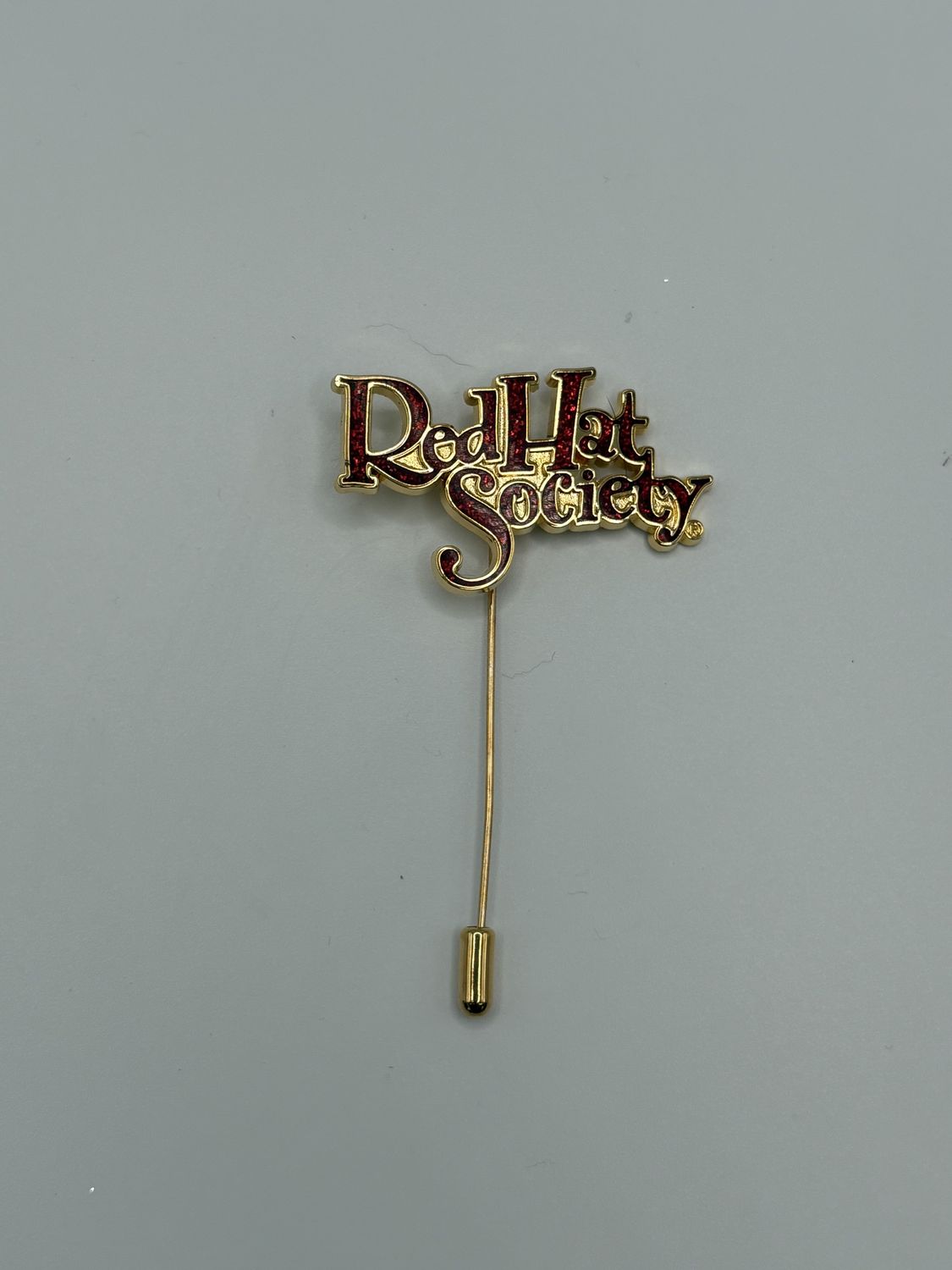 Jewelry. Pin. Red Hat Society. 2&quot;W