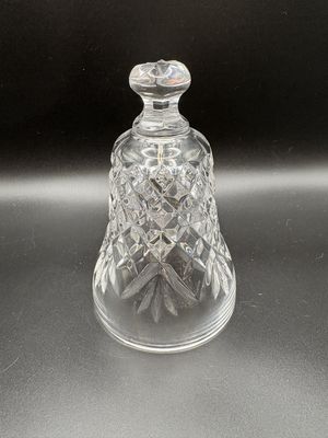 Crystal. Ireland. Waterford. Annual Bell. 1990. "Seven Swans Swimming". 5"H