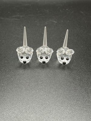 Figurine. Austria. Swarovski. Field Mice (Set of 3). 1"H