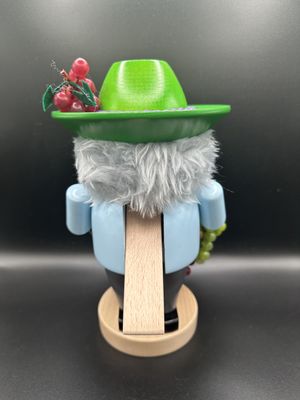 Nutcracker. Germany. Steinbach. Troll Winemaker. With Original Box. 9.5"H