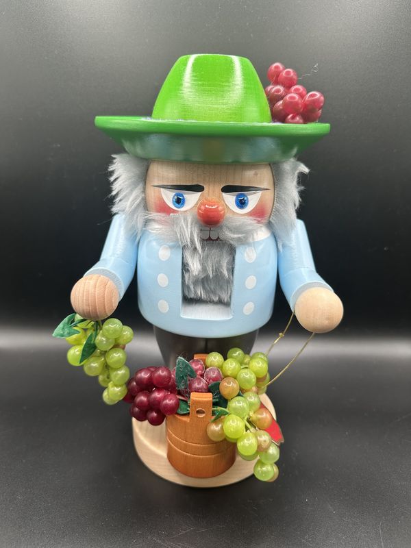 Nutcracker. Germany. Steinbach. Troll Winemaker. With Original Box. 9.5&quot;H