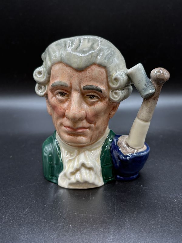 Ceramic. England.  Royal Doulton. Character Jug. Apothecary (Pharmacist). 4.25&quot;H