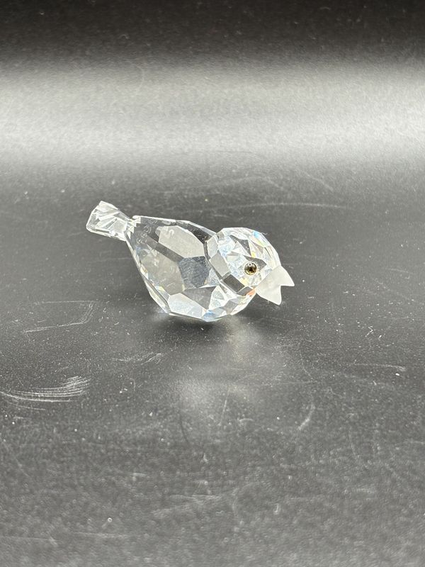 Figurine. Austria. Swarovski. Small Bird. Box Included. 1.75&quot;L