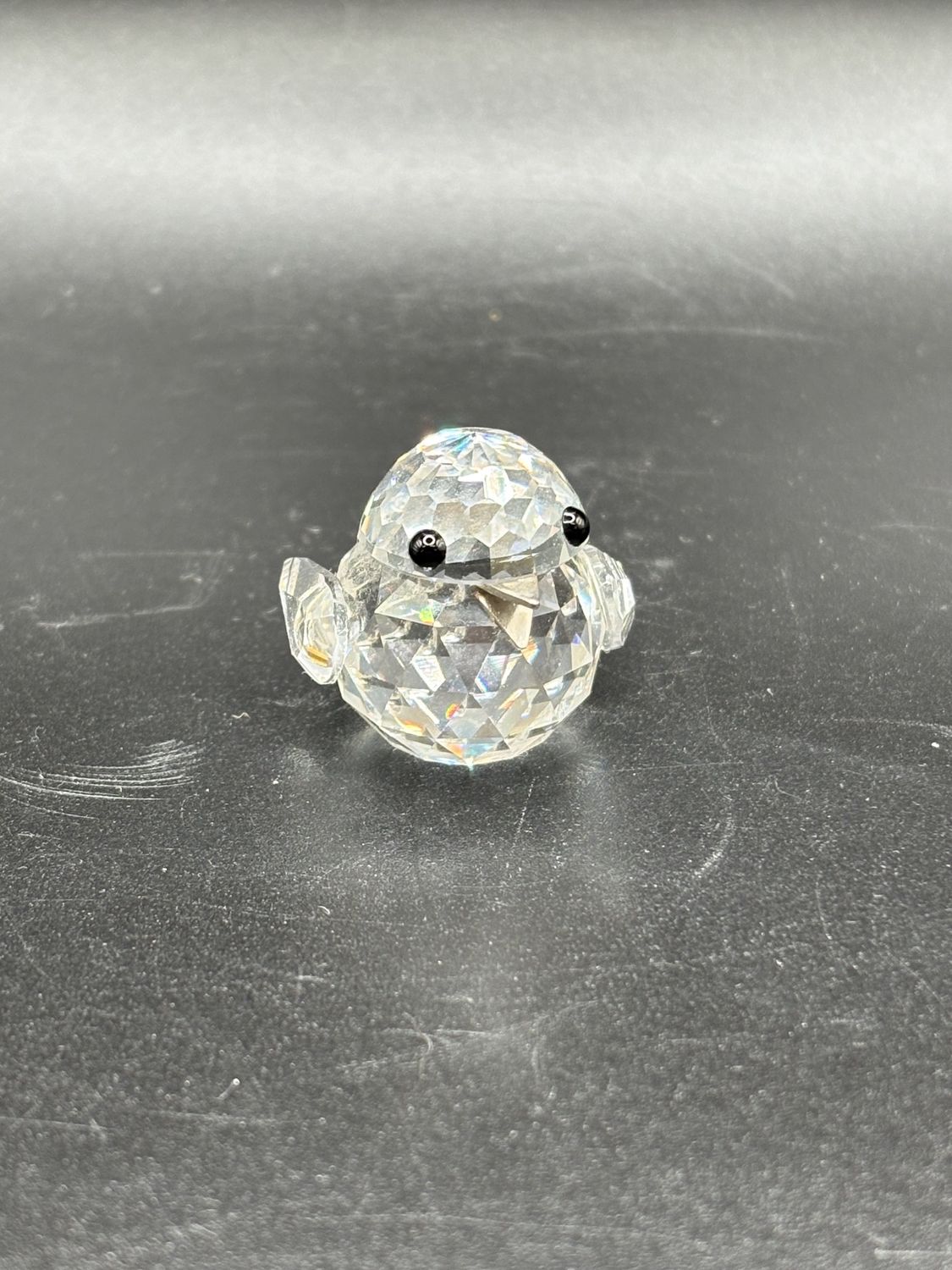 Figurine. Austria. Swarovski. Small Sparrow. Box Included. 1&quot;H